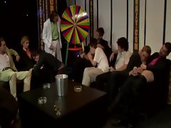 Wheel of fortune include a lot of fellatio during party