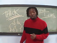 Teaching white dudes how to fuck a black vulva
