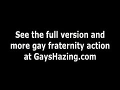 Straight twinks in gay assfucking fraternity party games