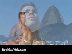 Latino stud gets his tense gay gay video