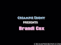creampie naughty ebony Brandi Cox