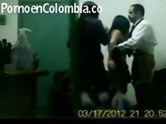 Pareja colombiana en buen video porno p1