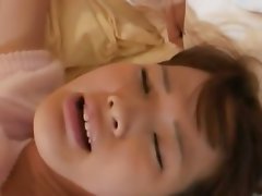 beauteous asian toying and fisting