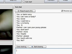 good looking dark haired show everything on chatroulette