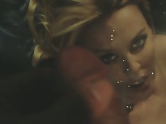 Kylie Minogue facial tribute cum on her face pic