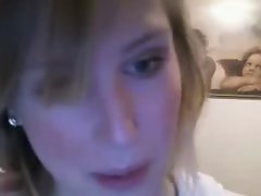 Luscious Seductive teen Blondie Exposes All On Webcam