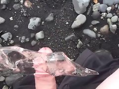 Penis on the rocks