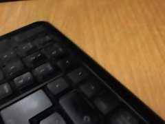 cum on keyboard