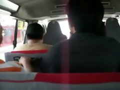 Jerking It Off In a Passenger Van