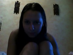 Sensual russian dark haired webcam