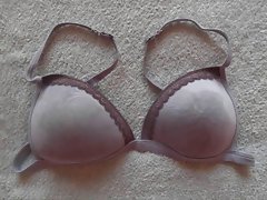 all my bras stained cum just for you .