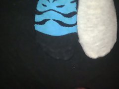 Cumming on my gfs socks