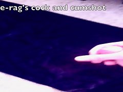 wipe-rag&#039;s pecker and cumshot