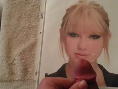 Cum Tribute for Taylor Swift