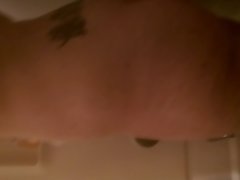 dirty wife taking a shower