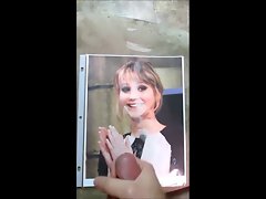 Jennifer Lawrence Cum Tribute 1