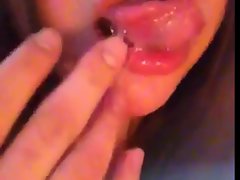 Mouth Fetish With Spit