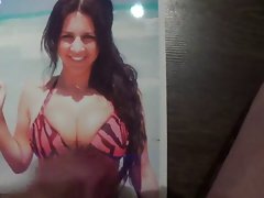 Cumming on big melons bikini