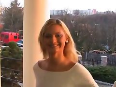 Sensual light-haired girlie pleasures a penis