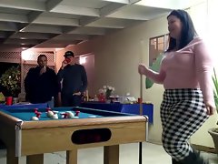 MASSIVE PAWG Playing Pool!