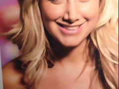 Cum tribute to Ashley Tisdale!