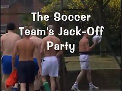 Soccer team jack off