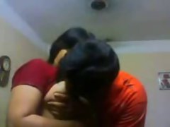 Tamil Couple Kissing Boob Fellatio