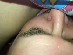 dirty wife sitting on my face with her cotton panties on