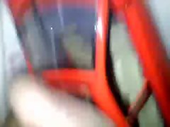 Screwing my red car toy