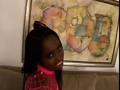 Sexual naughty ebony grinded