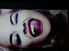 Rita Ora Facial Cum Tribute