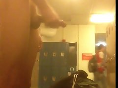Trying to get caught in locker room part 2