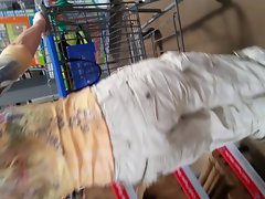 blond Cougar w plumper butt ,perky tots Walmart FACESHOT