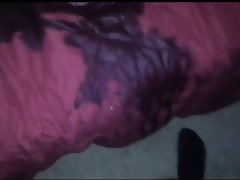 ebony girl squirt all over my bed