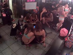 Strippers hanging out