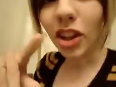 Seductive barely legal teen gets filthy