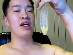asian condom drinker