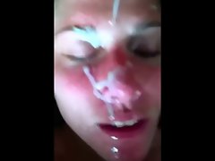 Amateur facial 41 point of view big load