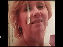 Facial for sexymilf