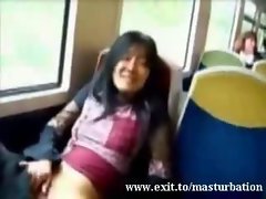 Kiwa From Japan Train Masturbation