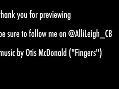Fingers  newest video, see pinned tweet @AlliLeigh_CB