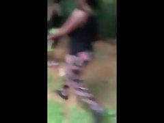 Ebony girls fighting over dick