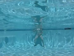 Under Water Fun In The Pool
