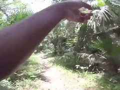 Asian Bang-out In Forest