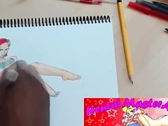 Anime porn speed drawing of Alt Emo FinDom Sully Savage