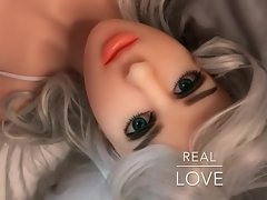 Natural Doll Squeeky Quickie Mouth Fuck. BJ