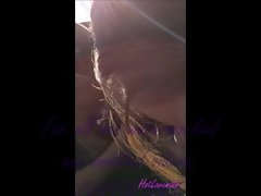 Melodyy Starr licking rod in a crowded mall parking lot and Gulps