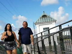 French Quarter Creep Shots Thick upskirt CAUGHT