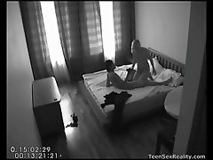 Hidden camera video of teenager fellatio prick